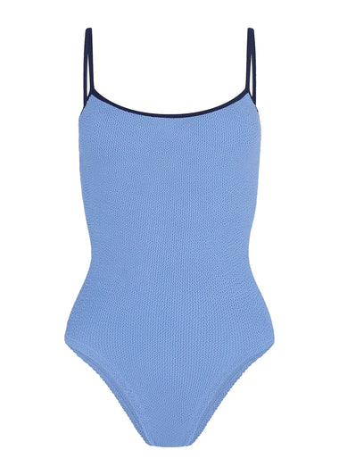 Pamela Swim Contrast Cornflower/Navy