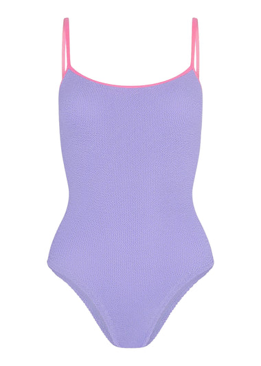 Pamela Swim Contrast Lilac/Bubblegum
