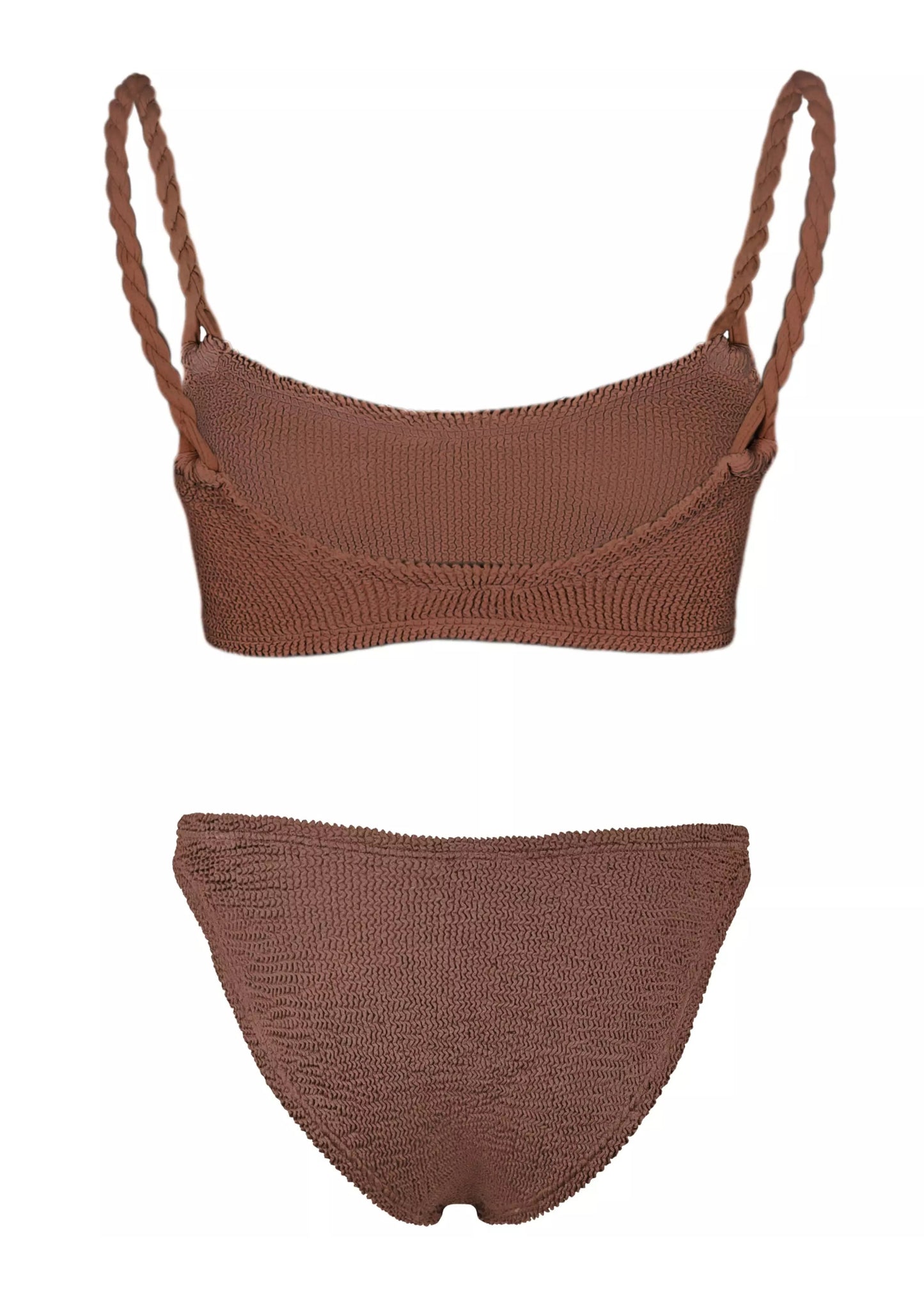 Load image into Gallery viewer, Phoebe Bikini Metallic Chocolate
