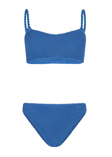 Phoebe Bikini Metallic Denim