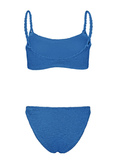 Phoebe Bikini Metallic Denim