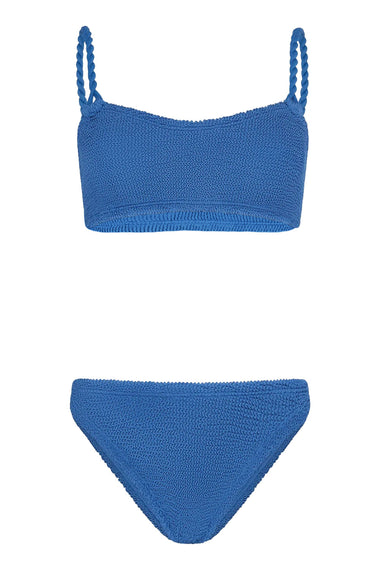 Phoebe Bikini Metallic Denim
