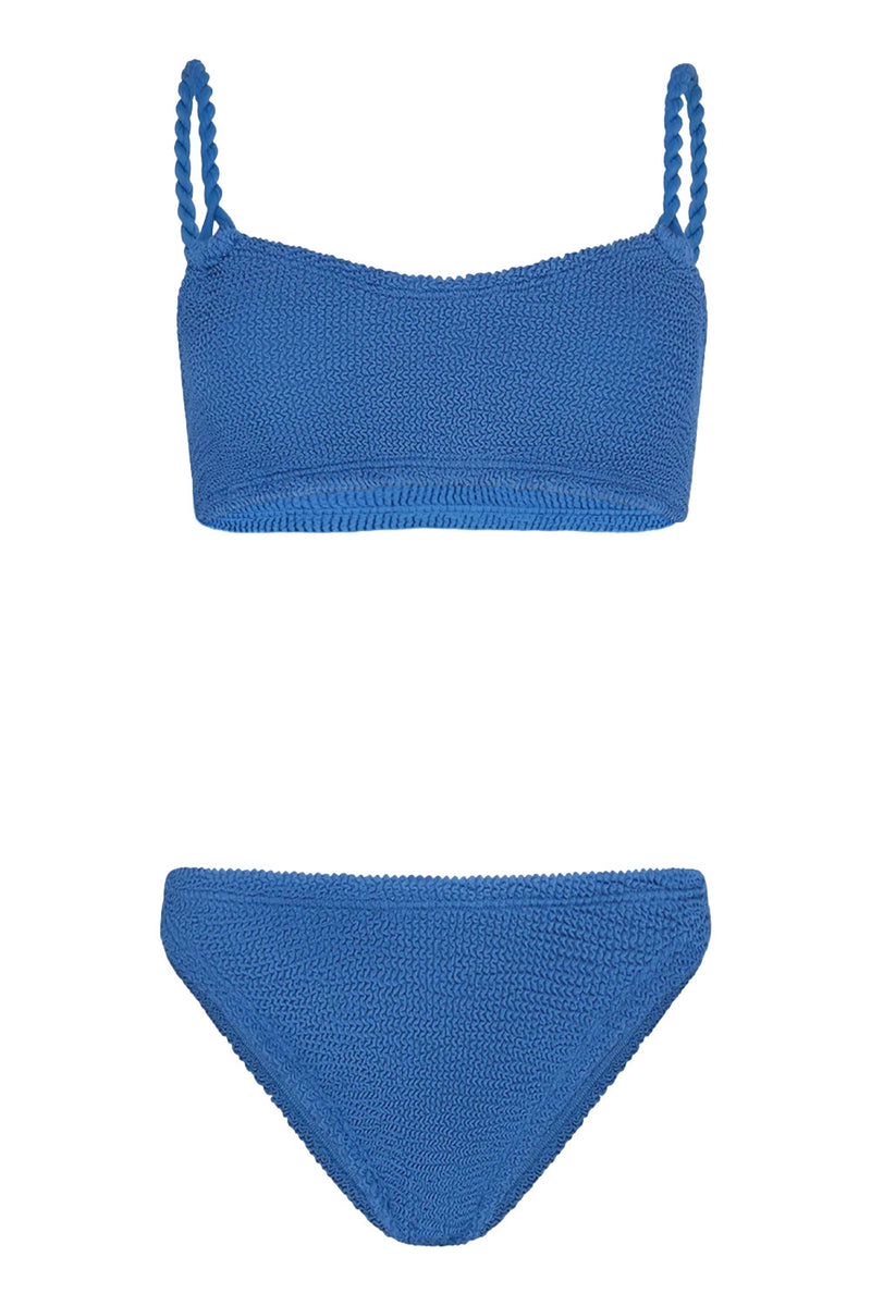 Phoebe Bikini Metallic Denim