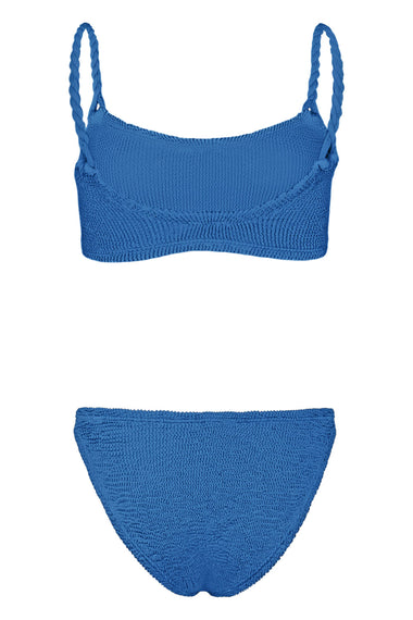 Phoebe Bikini Metallic Denim