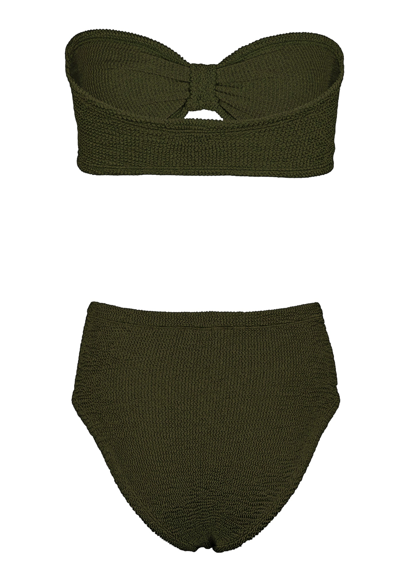 Load image into Gallery viewer, Ruby Bikini Metallic Khaki
