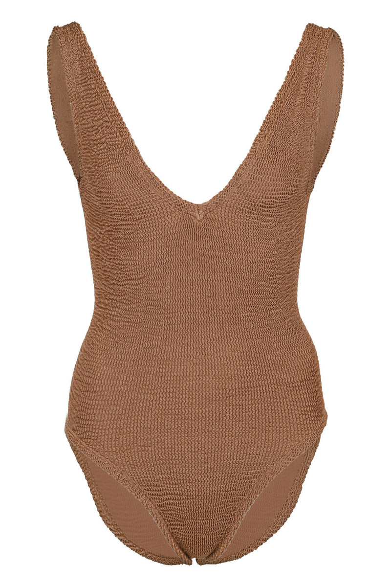 Sadie Swim Metallic Cocoa
