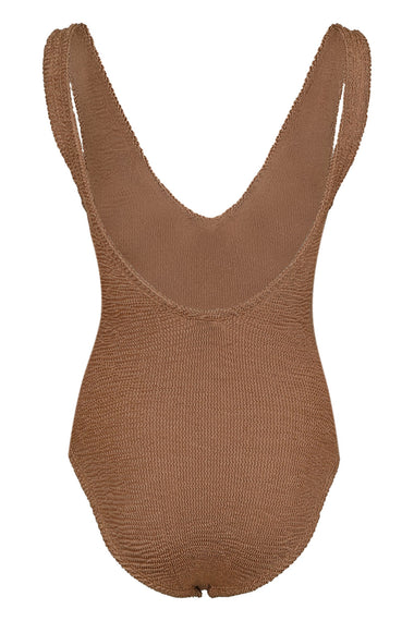 Sadie Swim Metallic Cocoa
