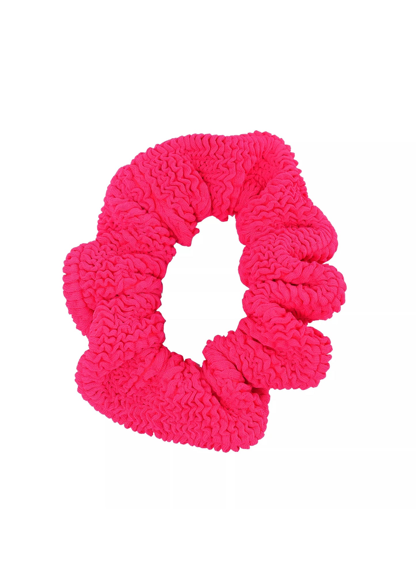 Load image into Gallery viewer, Hot Pink Scrunchie in Crinkle
