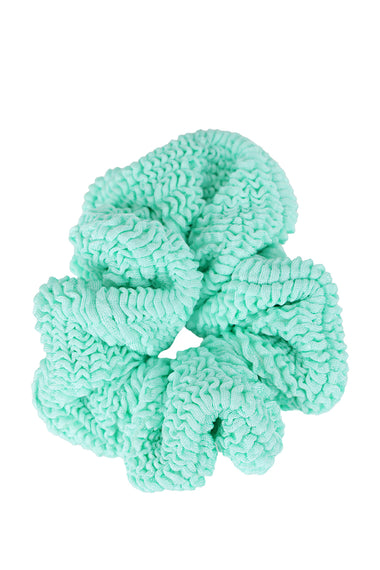Scrunchie Metallic Mint