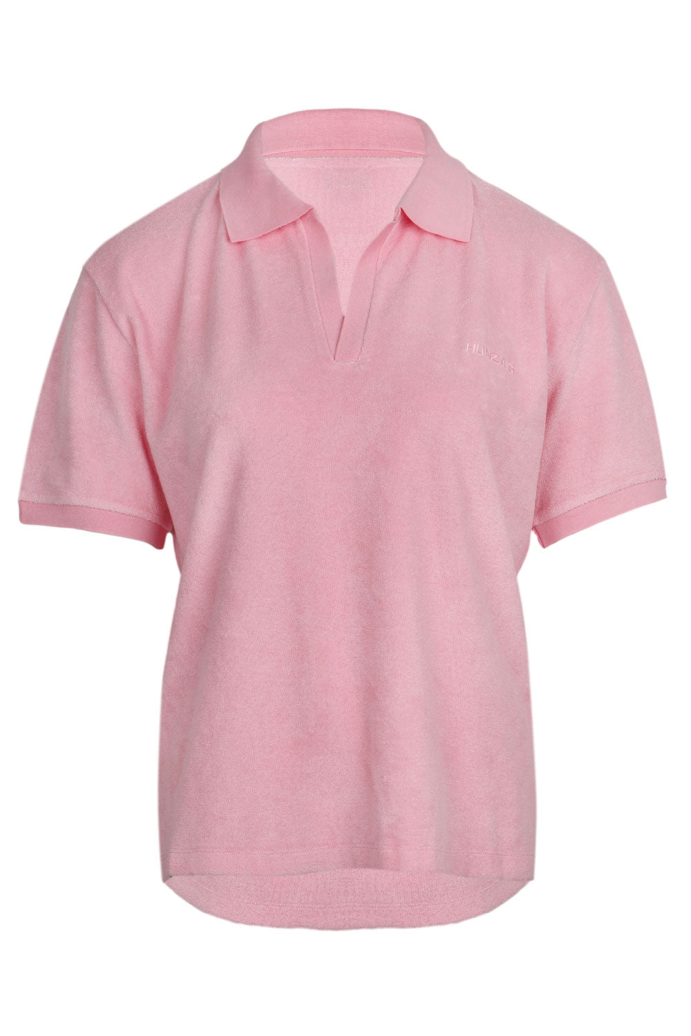 Load image into Gallery viewer, Terry Towelling Polo Pink
