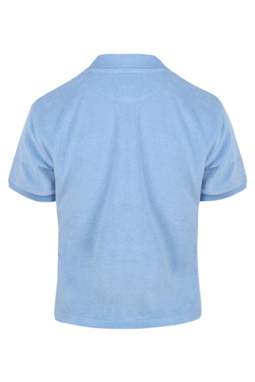 Load image into Gallery viewer, Terry Towelling Polo Cornflower
