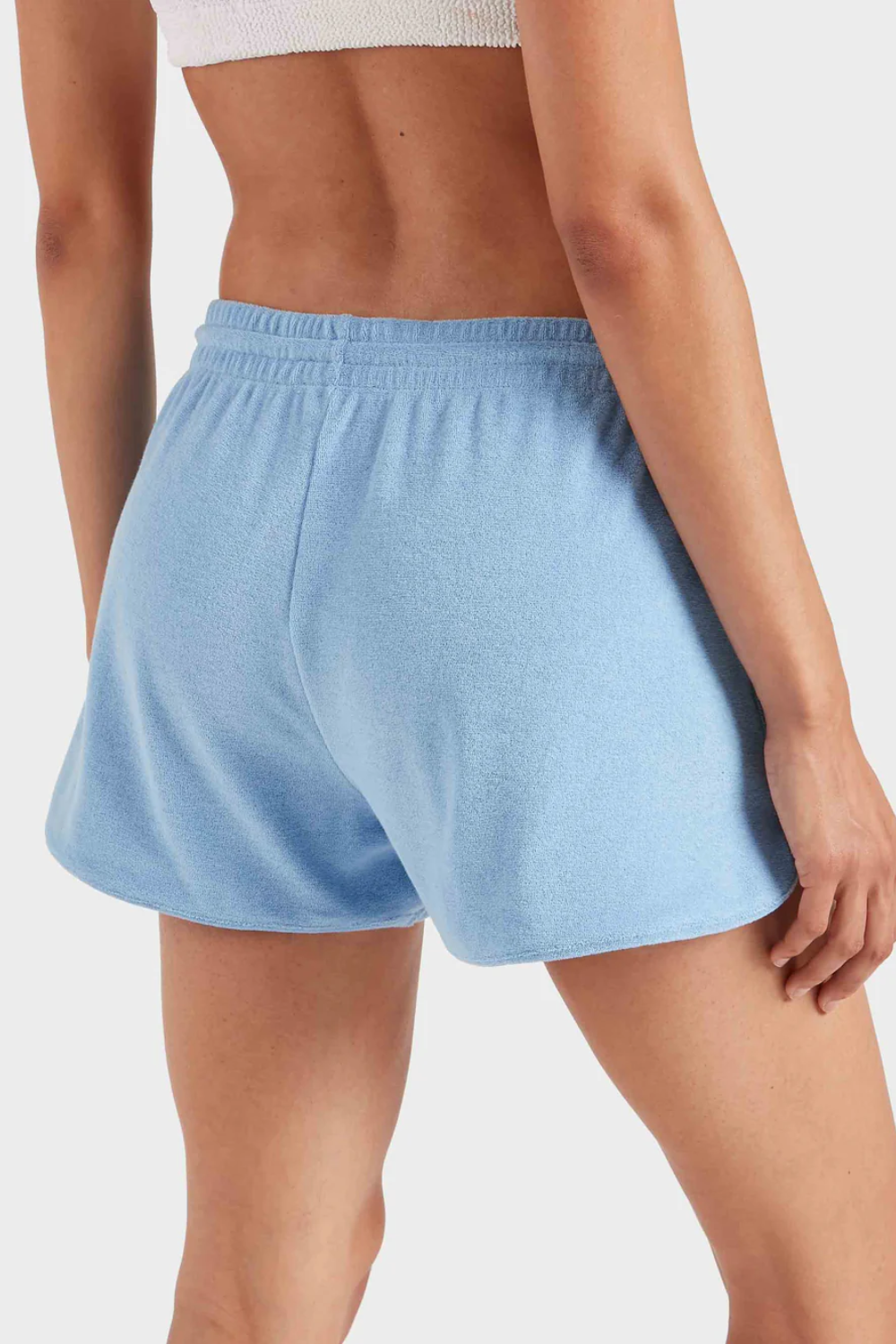 Terry Towelling Shorts Cornflower