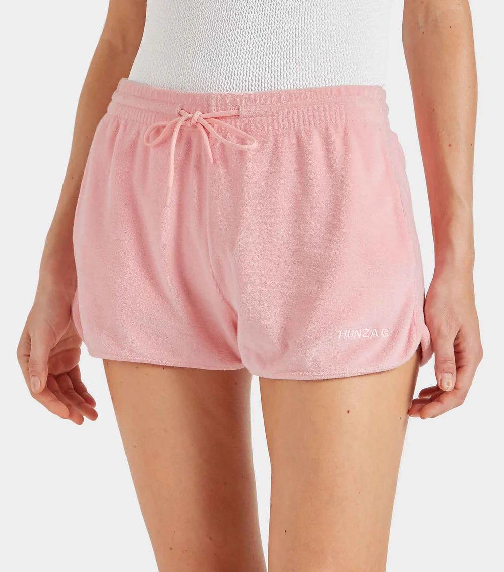 Terry Towelling Shorts Pink