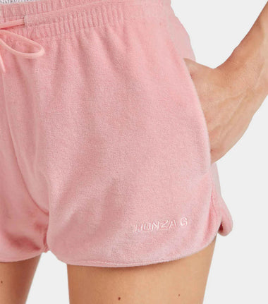 Terry Towelling Shorts Pink