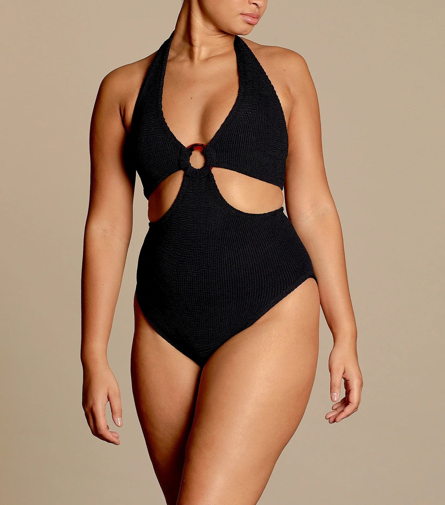 Load image into Gallery viewer, Ursula One Piece Black - ONE SIZE - One Piece
