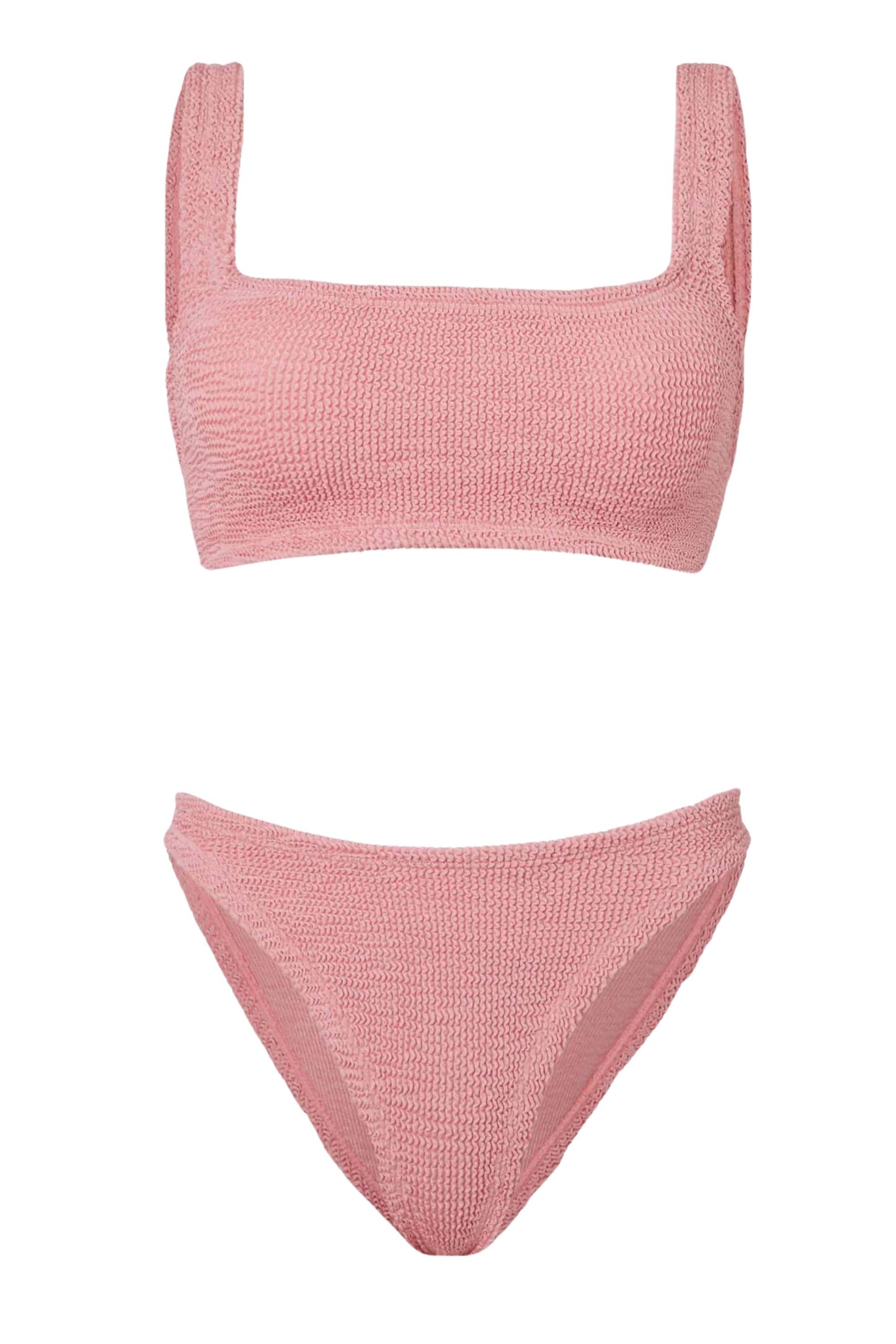 Xandra Bikini Metallic Dusty Pink
