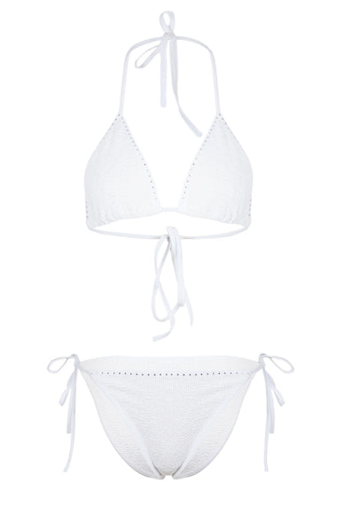 Gina Swarovski Bikini White