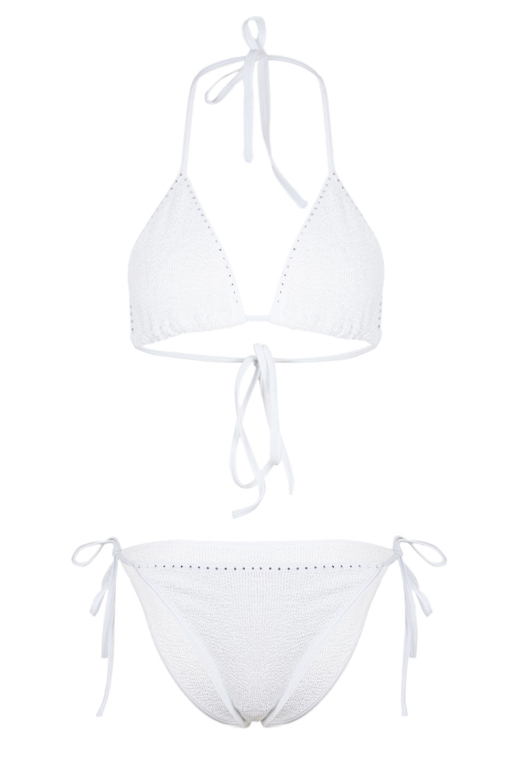 Gina Swarovski Bikini White