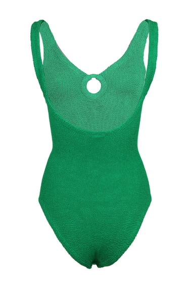 Coverage Celine Swim with Fabric Covered Hoop Emerald