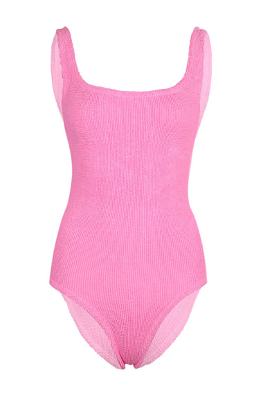 Coverage Square Neck Swim Bubblegum