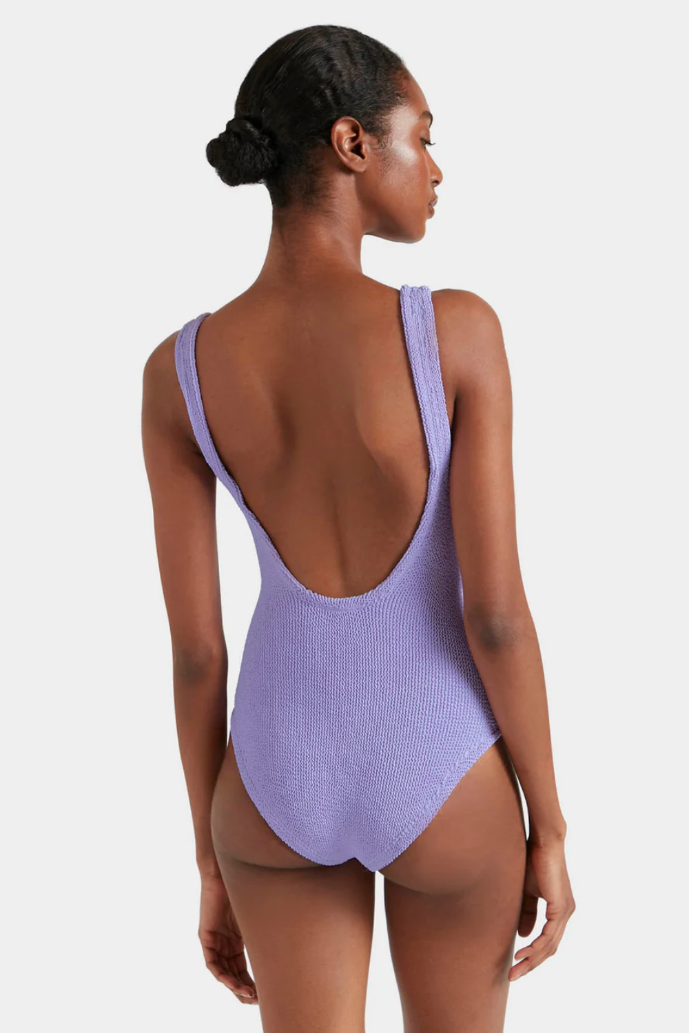Load image into Gallery viewer, Coverage Square Neck Swim Lilac
