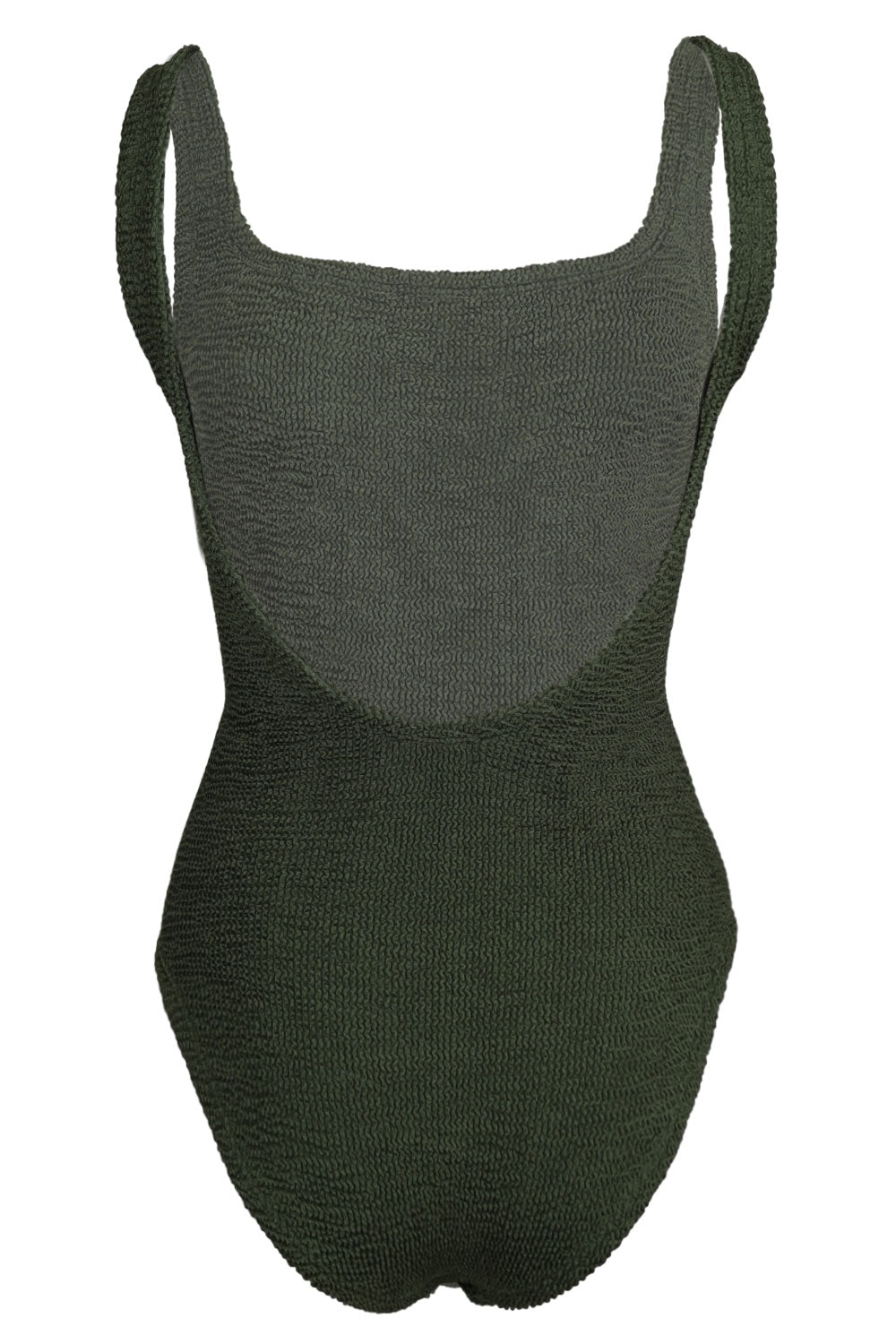 Load image into Gallery viewer, Coverage Square Neck Swim Metallic Khaki
