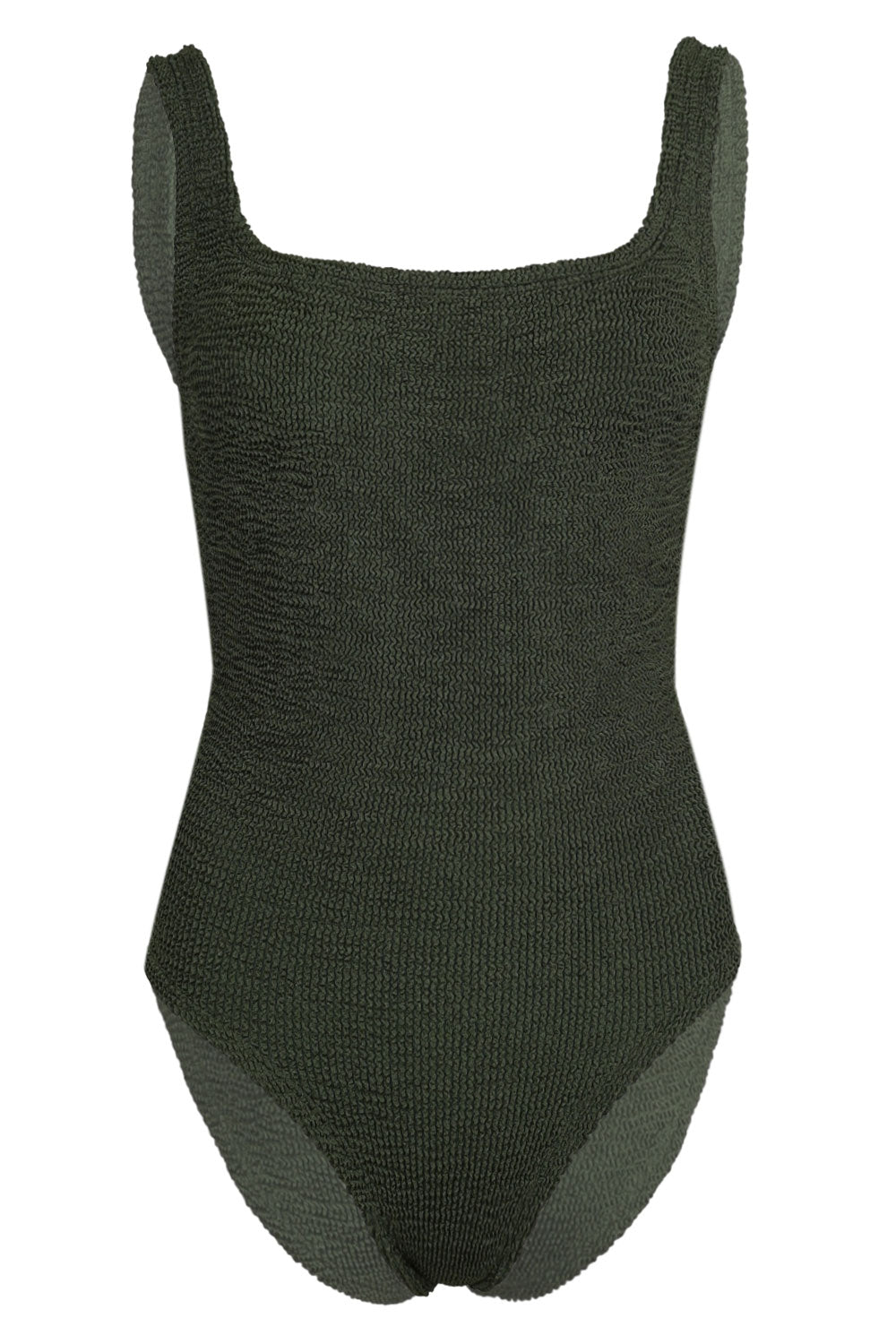 Load image into Gallery viewer, Coverage Square Neck Swim Metallic Khaki
