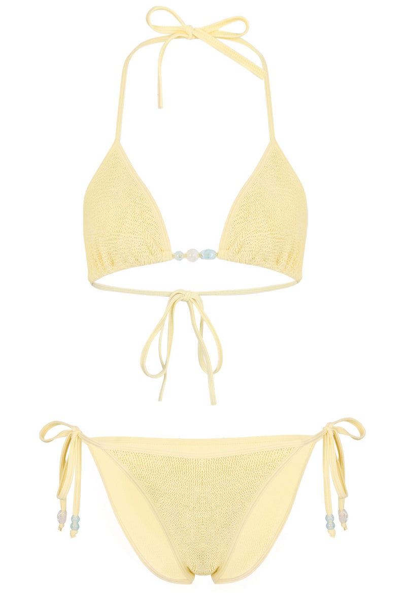 Gina Beaded Bikini Butter