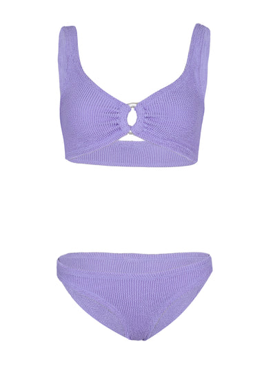 Julia Bikini with Pearly Hoop Lilac