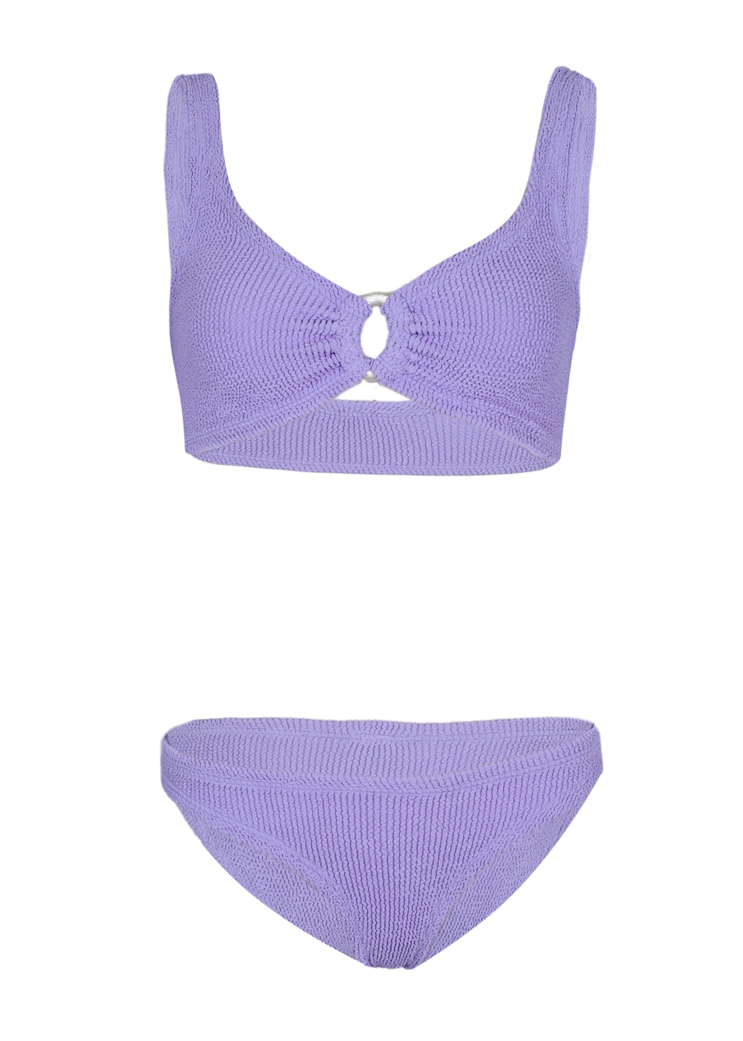 Load image into Gallery viewer, Julia Bikini with Pearly Hoop Lilac
