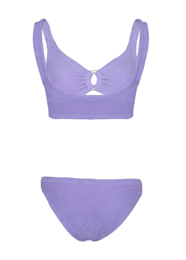 Julia Bikini with Pearly Hoop Lilac