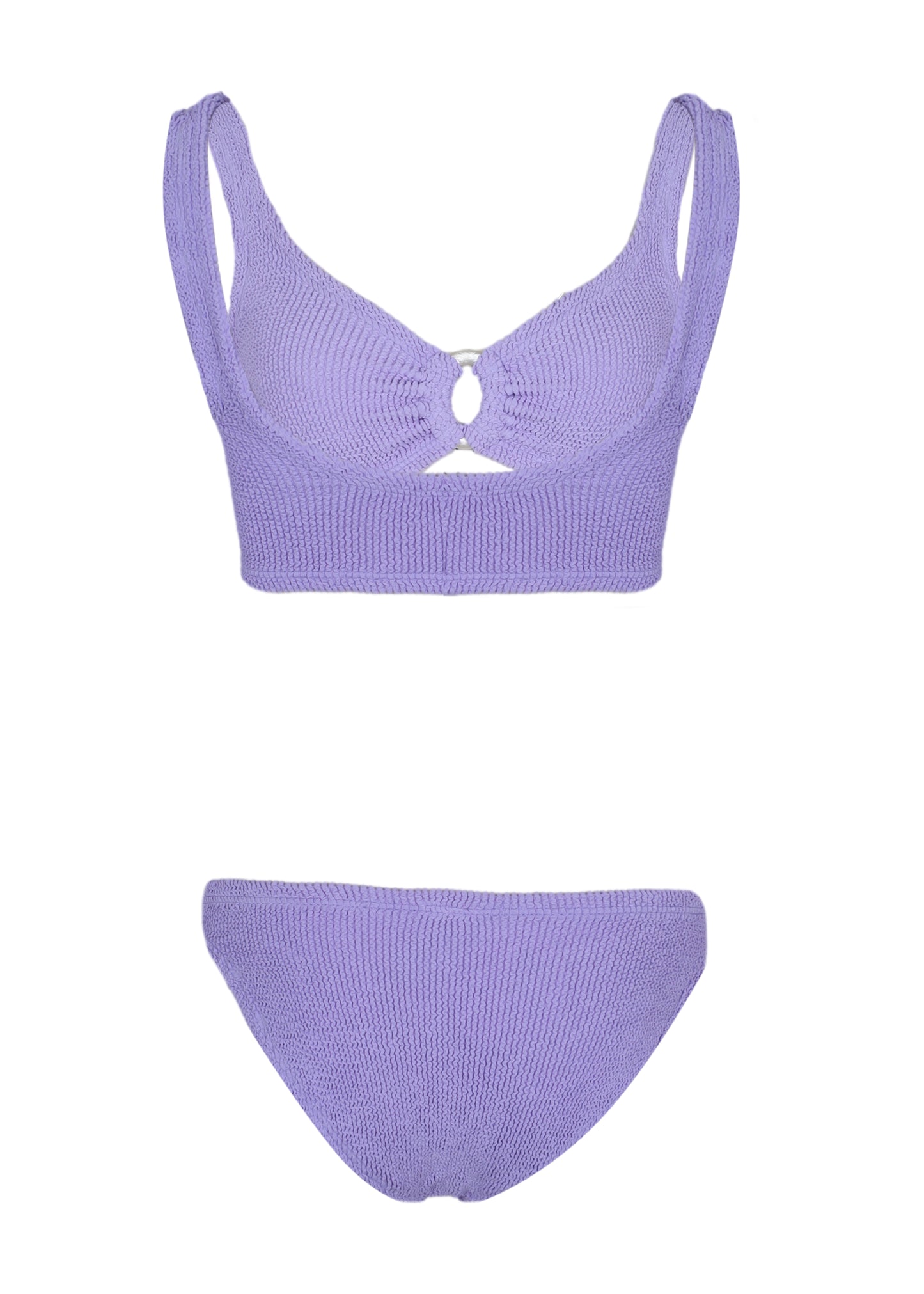 Load image into Gallery viewer, Julia Bikini with Pearly Hoop Lilac
