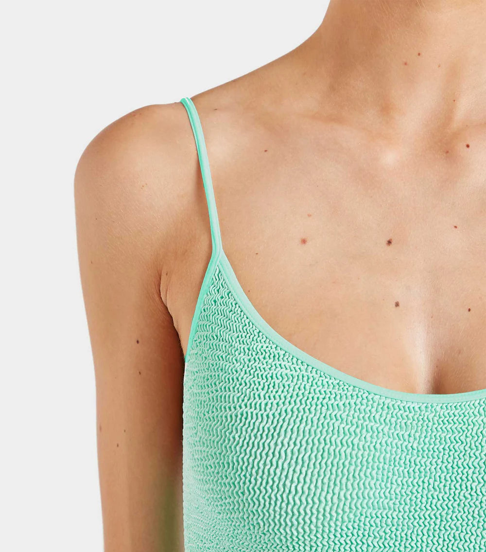 Load image into Gallery viewer, Pamela Swim Metallic Mint
