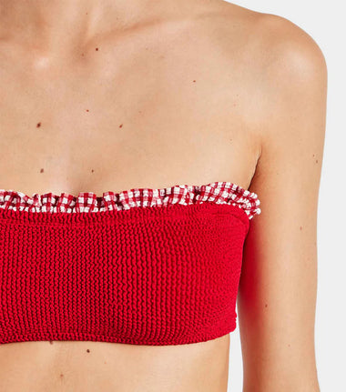 Peggy Bikini Red Gingham