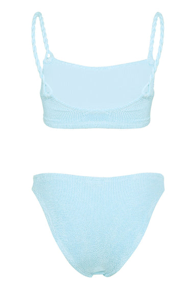 Phoebe Bikini Metallic Ice Blue
