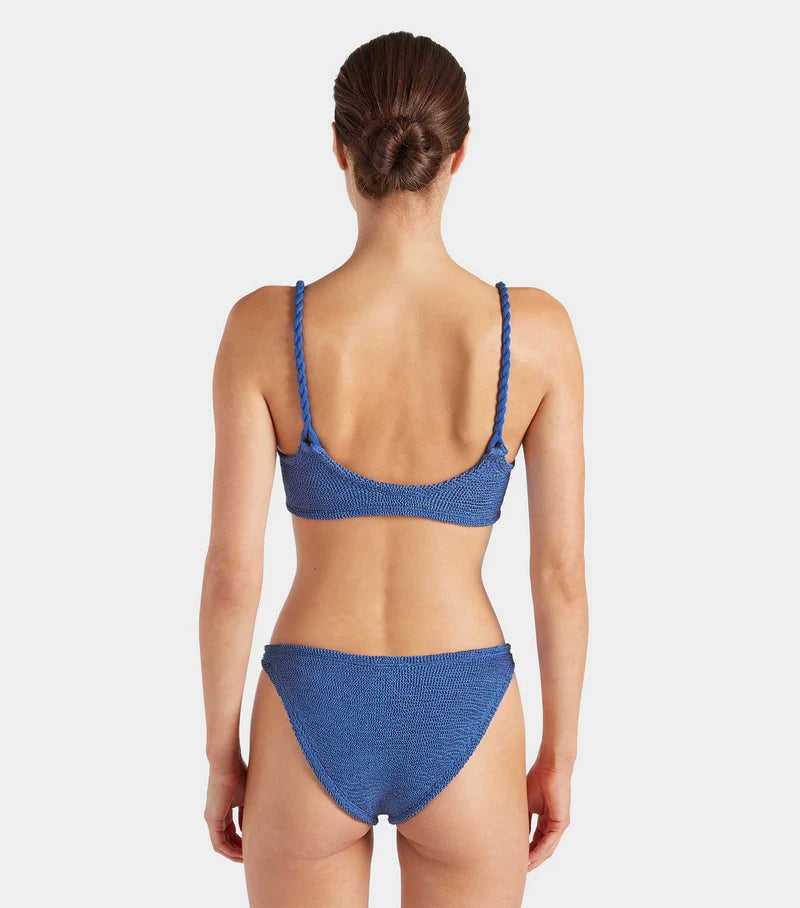 Load image into Gallery viewer, Phoebe Bikini Metallic Denim

