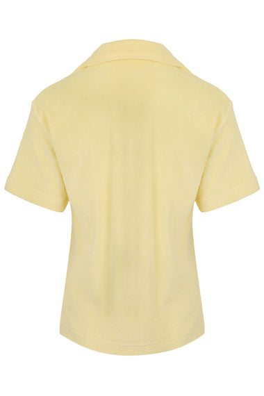 Terry Towelling Cuban Shirt Butter