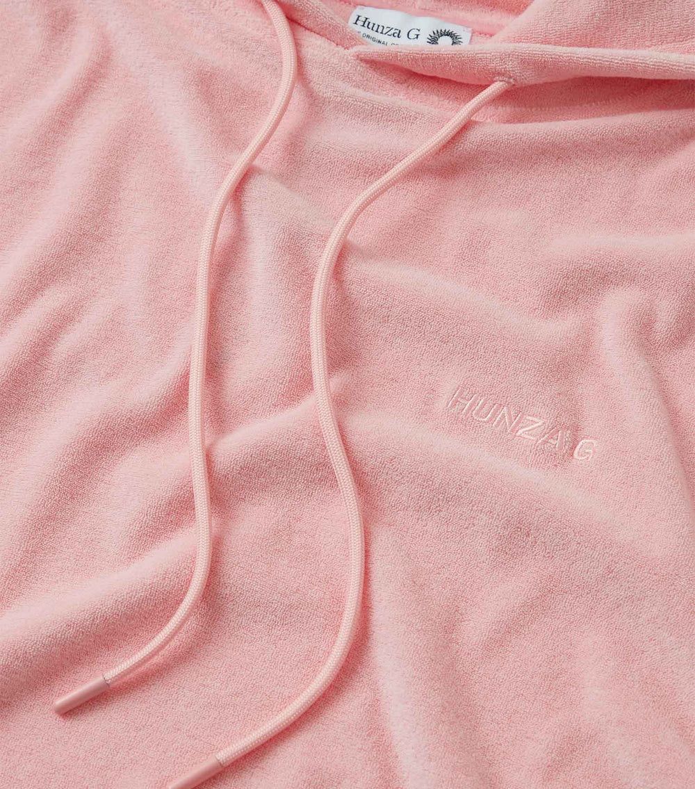 Load image into Gallery viewer, Terry Towelling Hoodie Pink

