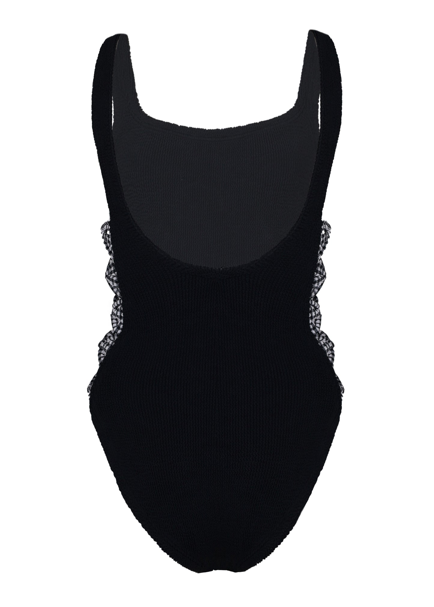 Load image into Gallery viewer, Tiffany Swim Black Gingham
