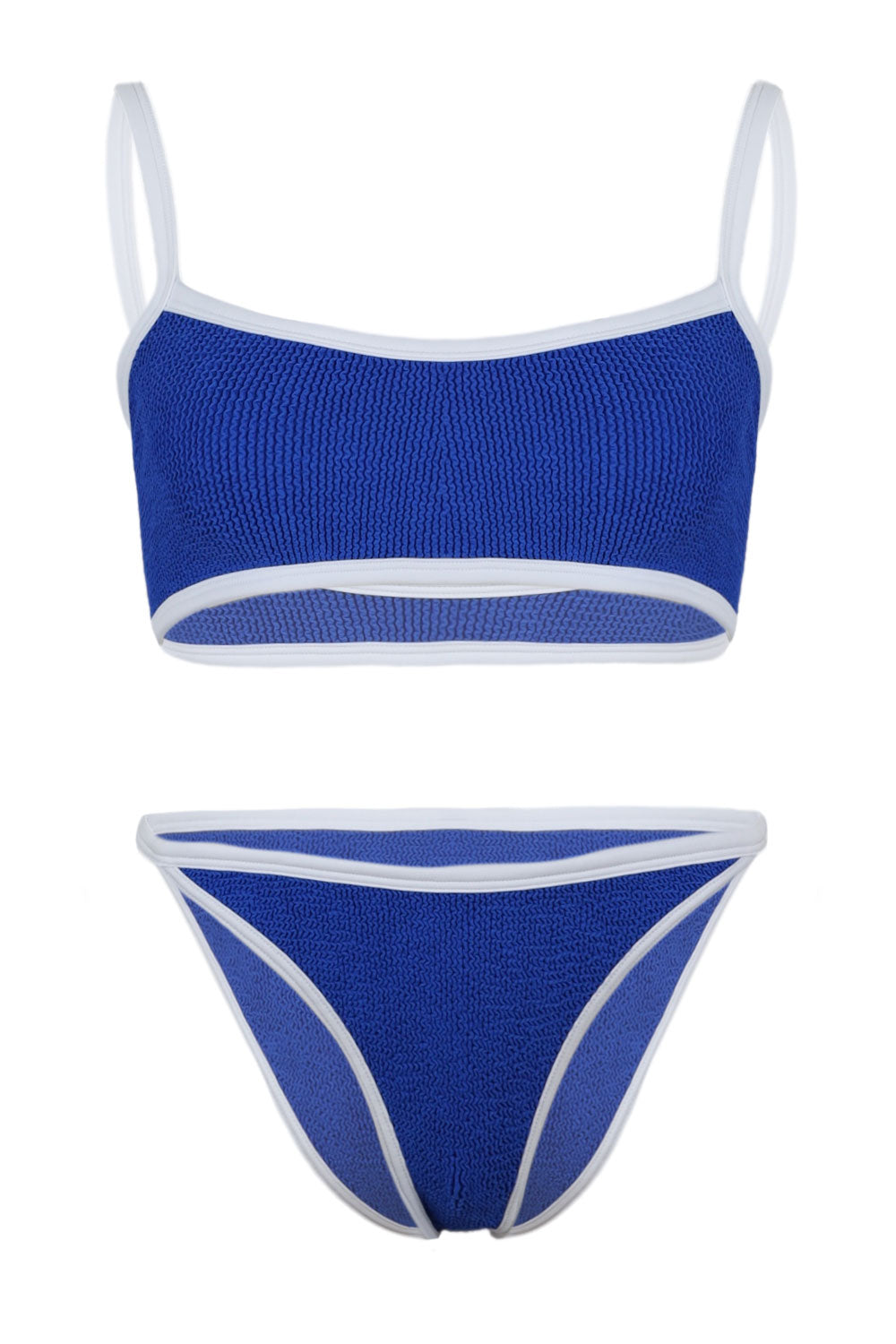 Load image into Gallery viewer, Tyler Bikini Royal Blue/White
