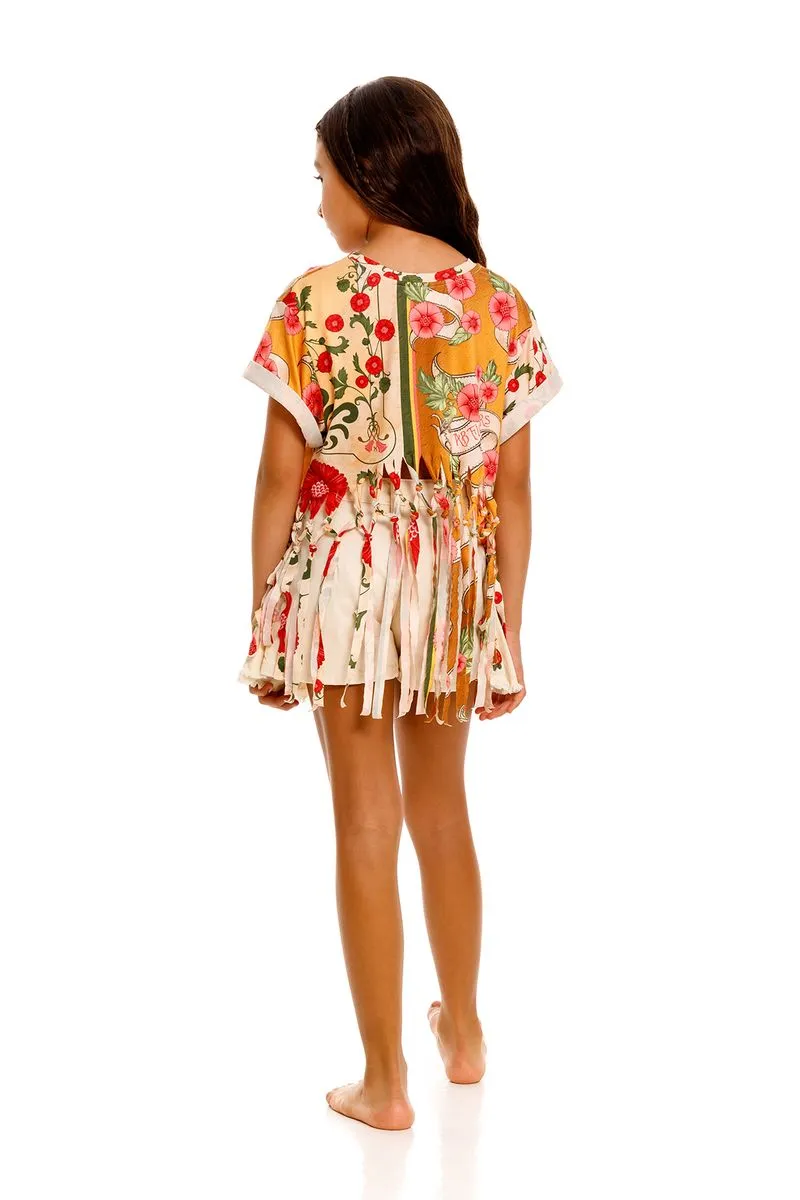 Load image into Gallery viewer, Idara Kids Crop Top - Girls Top
