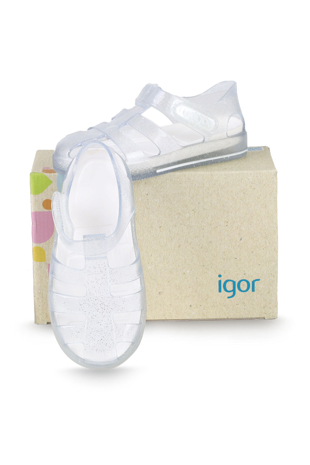Load image into Gallery viewer, Igor Star Glitter Cr.Transparent Blue
