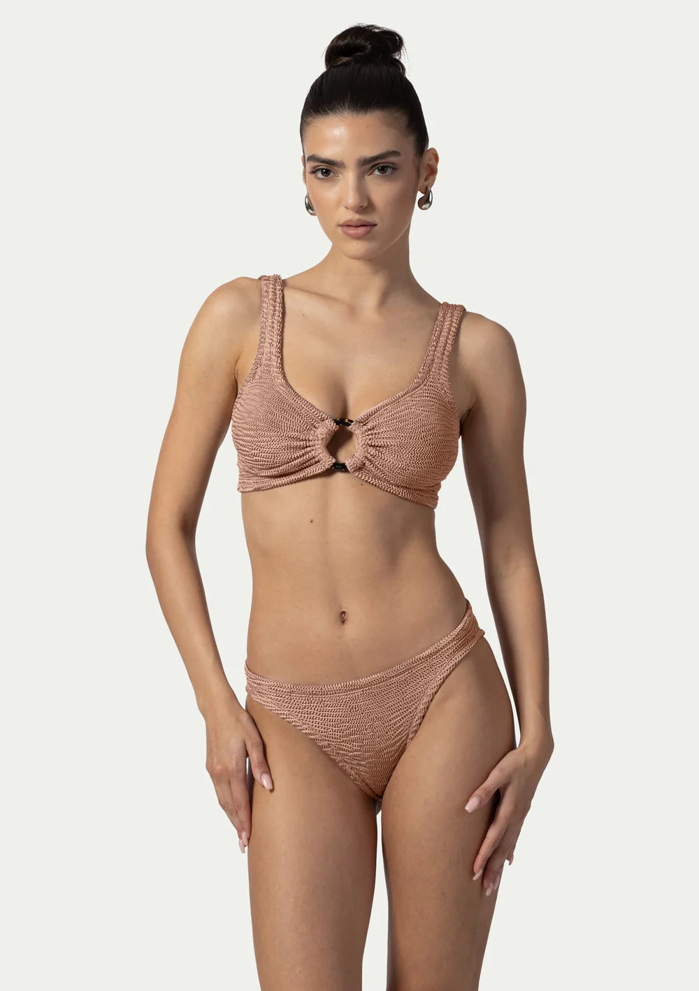 Load image into Gallery viewer, Irina Bikini Rose Beige
