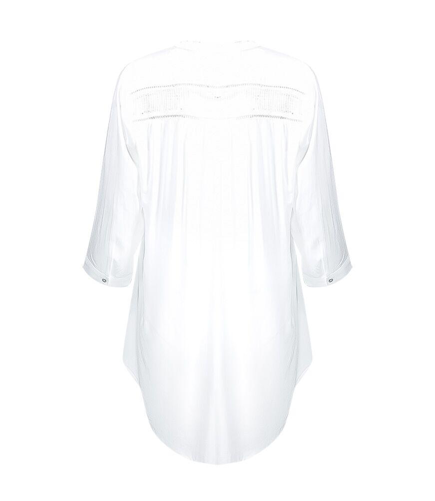 Solid Soft Chemise White