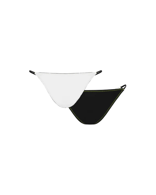 The Revo String Pant Black Twist