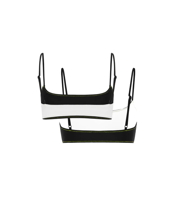 The Revo Crop Top Black Twist
