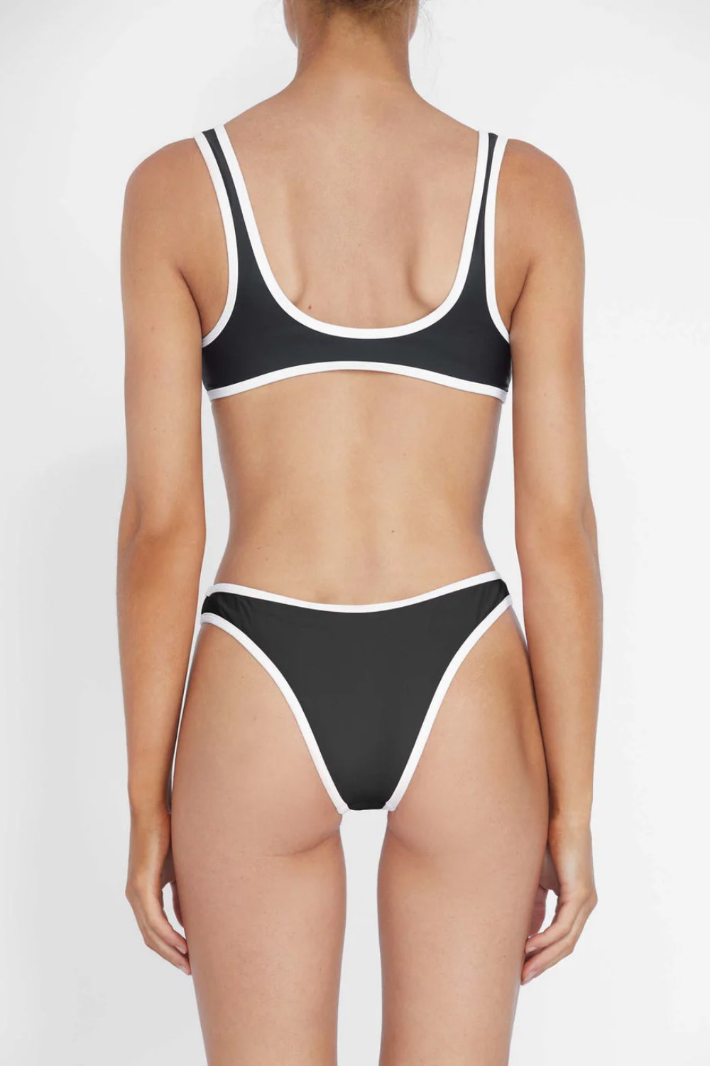 Load image into Gallery viewer, 90&amp;#39;s Duo Pant Black/White Contrast
