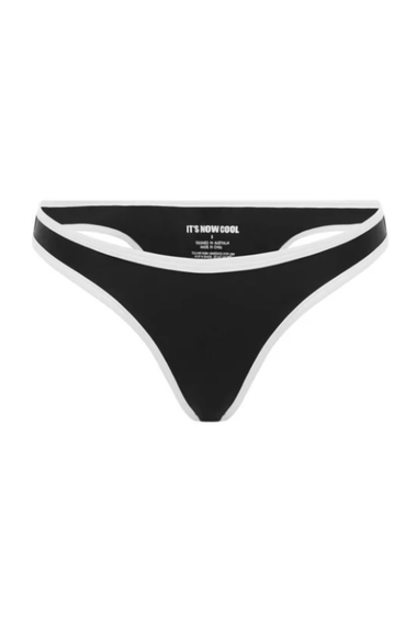 90's Duo Pant Black/White Contrast