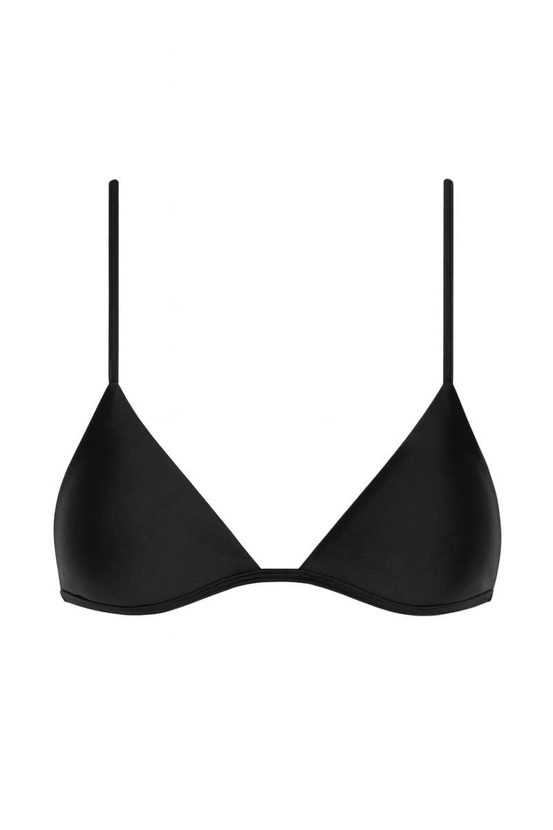 Bralette Bikini Top Black