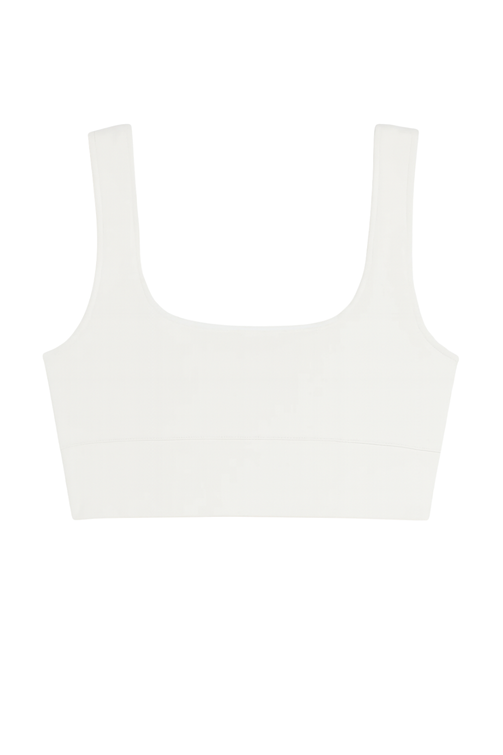 Load image into Gallery viewer, Contour Crop Top White
